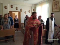 Пасхальная литургия в гродненском хосписе