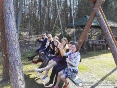 Братчики храма иконы Божией Матери «Всех скорбящих Радость» города Мосты посетили храм в поселке Сопоцкин