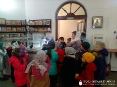 Школьники гимназии №2 Волковыска посетили храм Благовещения Пресвятой Богородицы