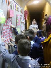 Школьники гимназии №2 Волковыска посетили храм Благовещения Пресвятой Богородицы