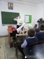 Школьники гимназии №2 Волковыска посетили храм Благовещения Пресвятой Богородицы