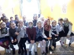 Школьники гимназии №2 Волковыска посетили храм Благовещения Пресвятой Богородицы