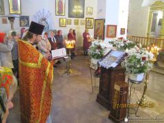 В храме деревни Мурованка состоялось соборное богослужение духовенства Щучинского благочиния