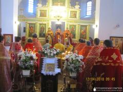 В храме деревни Мурованка состоялось соборное богослужение духовенства Щучинского благочиния