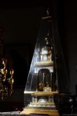 У Вялікі чацвер архіепіскап Арцемій узначаліў літургію ў кафедральным саборы Гродна