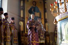 У Вялікі чацвер архіепіскап Арцемій узначаліў літургію ў кафедральным саборы Гродна