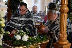 Архіепіскап Арцемій узначаліў богаслуженні Вялікага Пятка ў Пакроўскім саборы