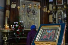 Архіепіскап Арцемій узначаліў богаслуженні Вялікага Пятка ў Пакроўскім саборы