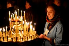 Архиепископ Артемий возглавил пасхальные богослужения в кафедральном соборе Гродно