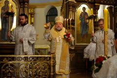 Архиепископ Артемий возглавил пасхальные богослужения в кафедральном соборе Гродно