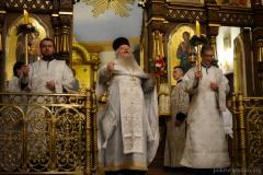 Архиепископ Артемий возглавил пасхальные богослужения в кафедральном соборе Гродно