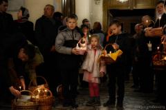 Архиепископ Артемий возглавил пасхальные богослужения в кафедральном соборе Гродно