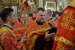 Архиепископ Артемий возглавил Пасхальную вечерню в кафедральном соборе Гродно