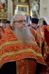 Архиепископ Артемий возглавил Пасхальную вечерню в кафедральном соборе Гродно