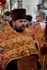 Архиепископ Артемий возглавил Пасхальную вечерню в кафедральном соборе Гродно