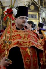 Архиепископ Артемий возглавил Пасхальную вечерню в кафедральном соборе Гродно