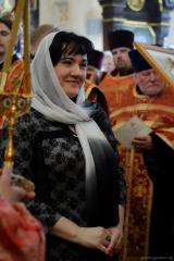 Архиепископ Артемий возглавил Пасхальную вечерню в кафедральном соборе Гродно