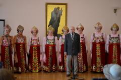 Ансамбль "Гармонія" выступіў з канцэртам у Пакроўскім саборы