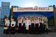 Сустрэча з фальклорным гуртом "Жэмэрва" (Польшча) адбылася ў Пакроўскім саборы