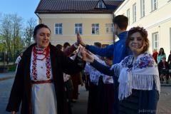 Сустрэча з фальклорным гуртом "Жэмэрва" (Польшча) адбылася ў Пакроўскім саборы