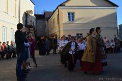 Сустрэча з фальклорным гуртом "Жэмэрва" (Польшча) адбылася ў Пакроўскім саборы