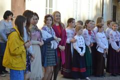 Сустрэча з фальклорным гуртом "Жэмэрва" (Польшча) адбылася ў Пакроўскім саборы