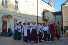 Сустрэча з фальклорным гуртом "Жэмэрва" (Польшча) адбылася ў Пакроўскім саборы