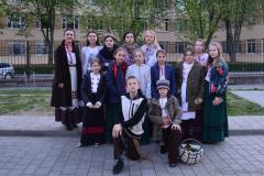 Сустрэча з фальклорным гуртом "Жэмэрва" (Польшча) адбылася ў Пакроўскім саборы