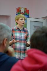 На семінары "Метады практычнага вырашэння праблемы алкагалізму і наркаманіі" ў г. Шчучыне выступілі прадстаўнікі Пакроўскага сабора