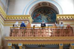 Архіепіскап Арцемій узначаліў Бажэственную літургію ў Пакроўскім саборы