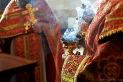 Архіепіскап Арцемій узначаліў Бажэственную літургію ў Пакроўскім саборы