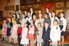 Пасхальный праздник в День Святых Жен-мироносиц в храме иконы Божией Матери «Всех скорбящих Радость» г. Мосты