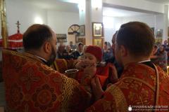 Престольный праздник нижнего храма Благовещенского прихода Волковыска