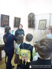 Воспитанники воскресной школы агрогородка Обухово посетили музей истории религии