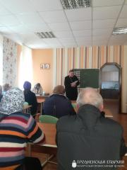 Приходское собрание в агрогородке Озеры