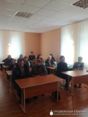 Приходское собрание в агрогородке Озеры