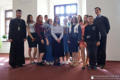 Молодежь Волковысского благочиния совершила паломничество в Жировичский монастырь