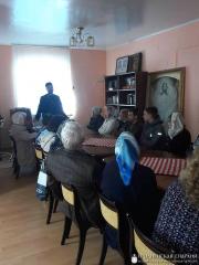 Лекция, посвященная деятельности Митрополита Иосифа (Семашко) в храме деревни Вертелишки