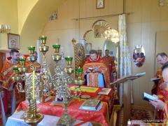 В храме деревни Колонтаи состоялось соборное богослужение священнослужителей Волковысского благочиния