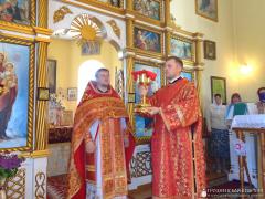 В храме деревни Колонтаи состоялось соборное богослужение священнослужителей Волковысского благочиния