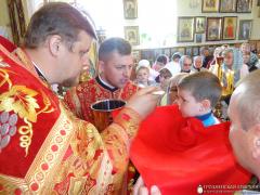 В храме деревни Колонтаи состоялось соборное богослужение священнослужителей Волковысского благочиния