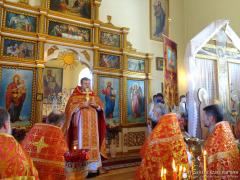 В храме деревни Колонтаи состоялось соборное богослужение священнослужителей Волковысского благочиния