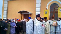 В храме деревни Рожанка состоялось соборное богослужение Щучинского благочиния