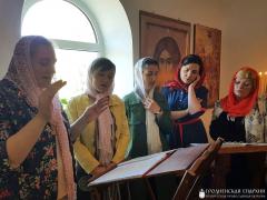 Архиепископ Артемий совершил освящение храма в честь иконы Божией Матери «Скоропослушница» деревни Голубы Архиепископ Артемий совершил освящение храма в честь иконы Божией Матери «Скоропослушница» деревни Голубы