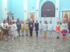 Воспитанники воскресной школы прихода агрогородка Обухово провели театрализованное выступление Воспитанники воскресной школы прихода агрогородка Обухово провели театрализованное выступление