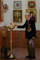 Сад мира «Сирень Победы» у стен древней Коложской церкви пополнился новыми «пасхалиями»