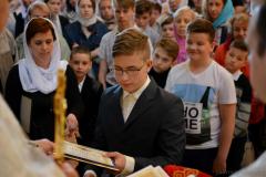 Выхаванцаў моладзевай іканапіснай студыі "Пакроў" ўзнагародзілі дыпломамі і граматамі Выхаванцаў моладзевай іканапіснай студыі "Пакроў" ўзнагародзілі дыпломамі і граматамі