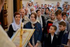 Выхаванцаў моладзевай іканапіснай студыі "Пакроў" ўзнагародзілі дыпломамі і граматамі Выхаванцаў моладзевай іканапіснай студыі "Пакроў" ўзнагародзілі дыпломамі і граматамі