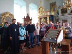 Прихожане храма святителя Луки совершили паломничество по храмам Щучинского благочиния
