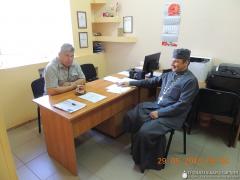 Встреча со священнослужителем в тюрьме №1 города Гродно Встреча со священнослужителем в тюрьме №1 города Гродно